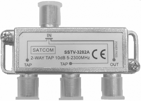 STV328 Series, SATCOM 2 Ways UBB TAP (5-2300MHz)